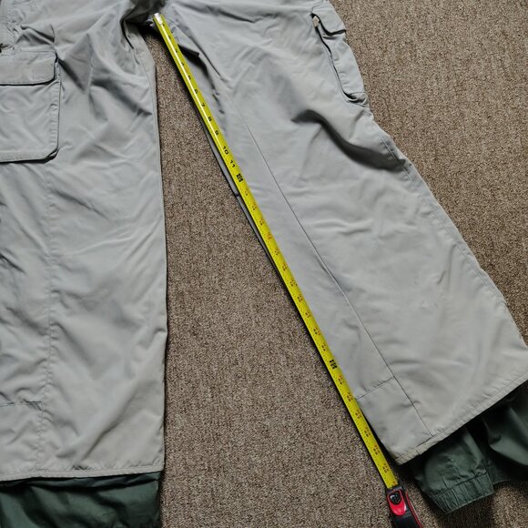 BURTON Snowboard Pants Women M Gray BIOLITE Insulated Straight Leg Distressed - Picture 7 of 8